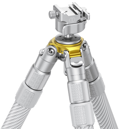 TACTIQUE T3 Trinity M 3-Section Inverted Tripod + Head (Silver)